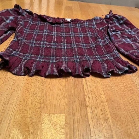 Moon River smocked top, size Large - Picture 2 of 5